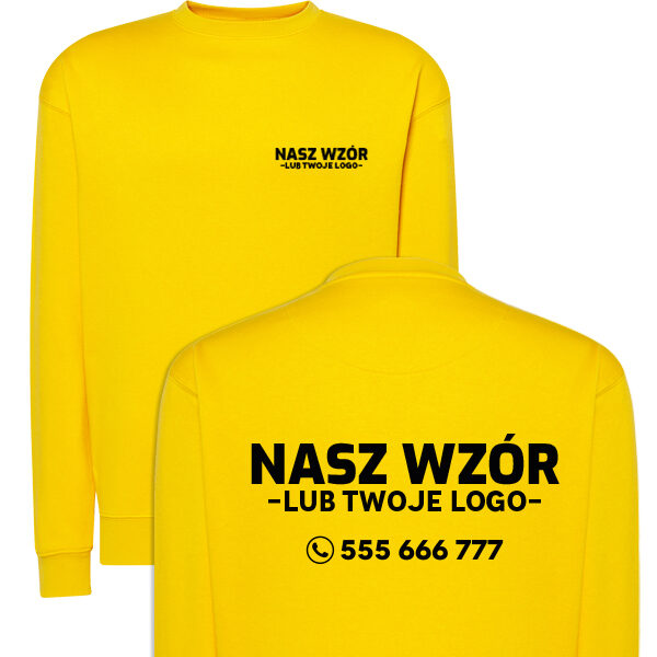 Bluza JHK bez kaptura z nadrukiem