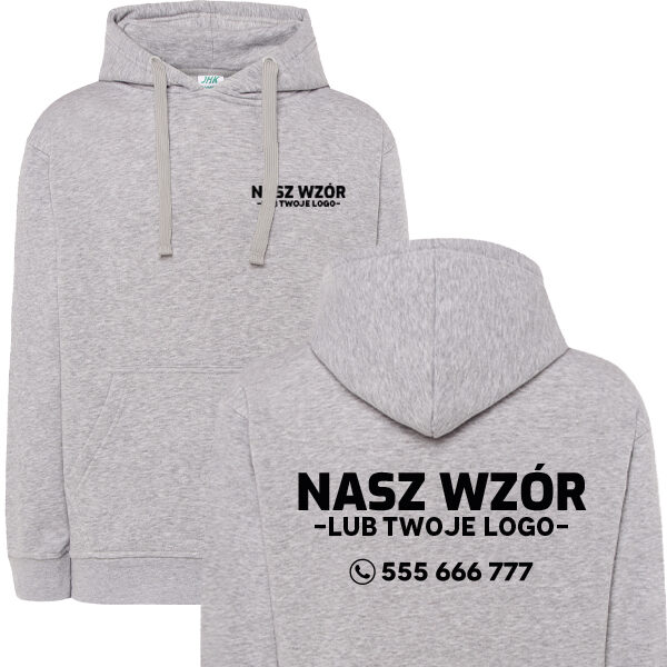 Bluza JHK z kapturem z nadrukiem