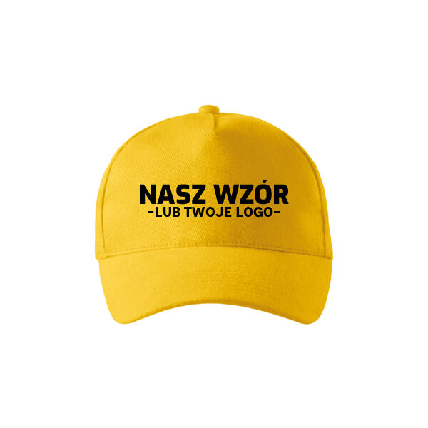 Czapka z daszkiem z nadrukiem