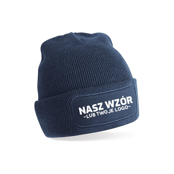 Czapka zimowa z nadrukiem