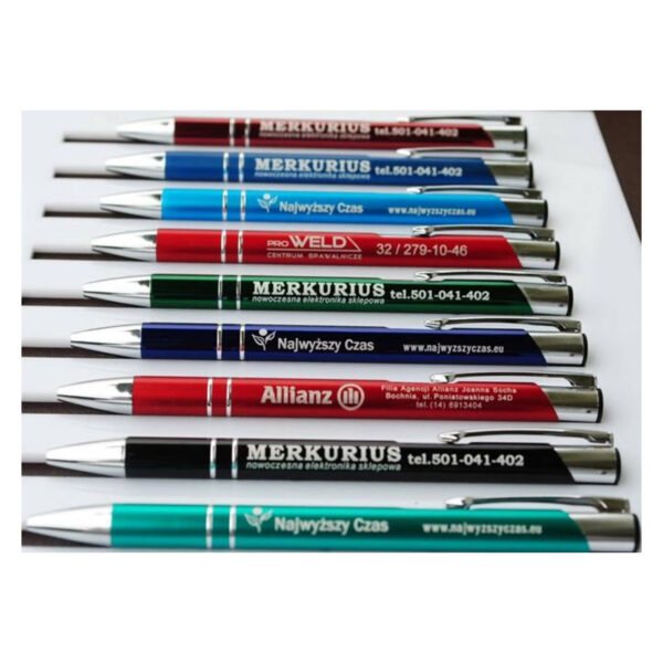 Długopisy Cosmo z grawerem (100 sztuk)