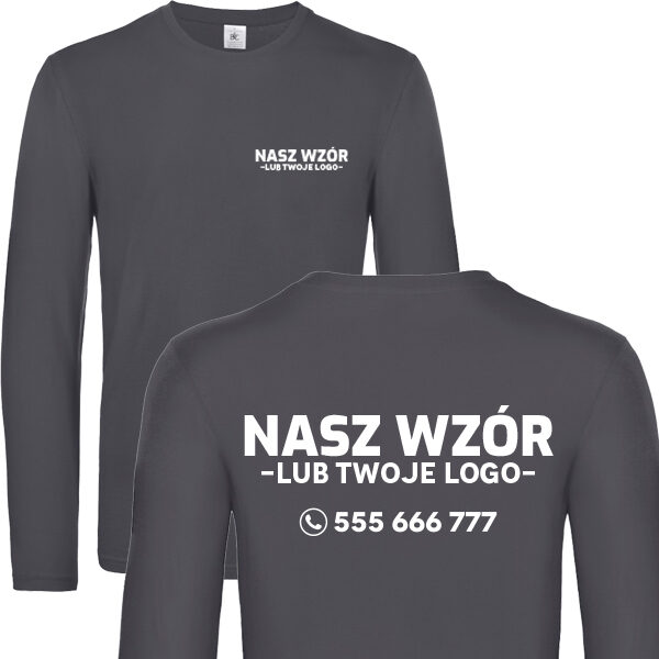 Koszulka BC 190g LS z nadrukiem