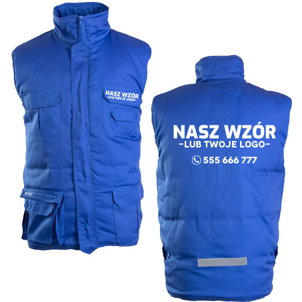 Kamizelka BRASS z nadrukiem