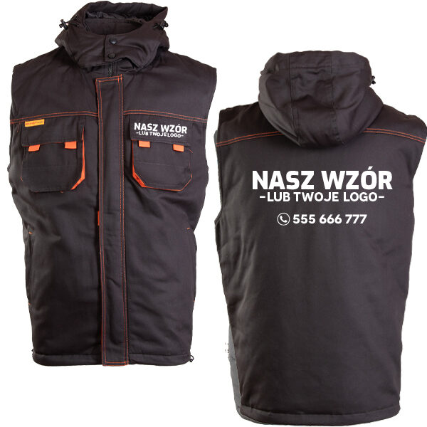 Kamizelka SPARK z nadrukiem