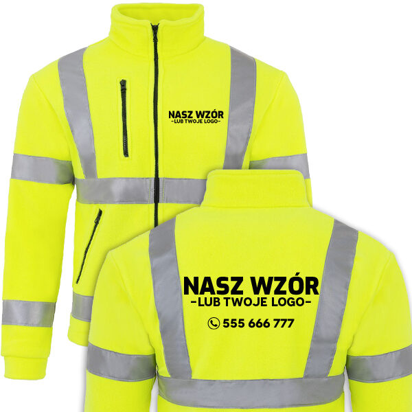 Polar JHK odblaskowy z haftem