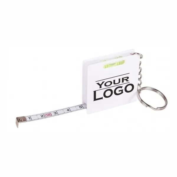 Brelok domek, miara 1m + poziomica (50 sztuk)